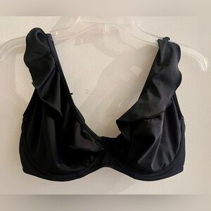 Freya Elegant Black Swimwear Top